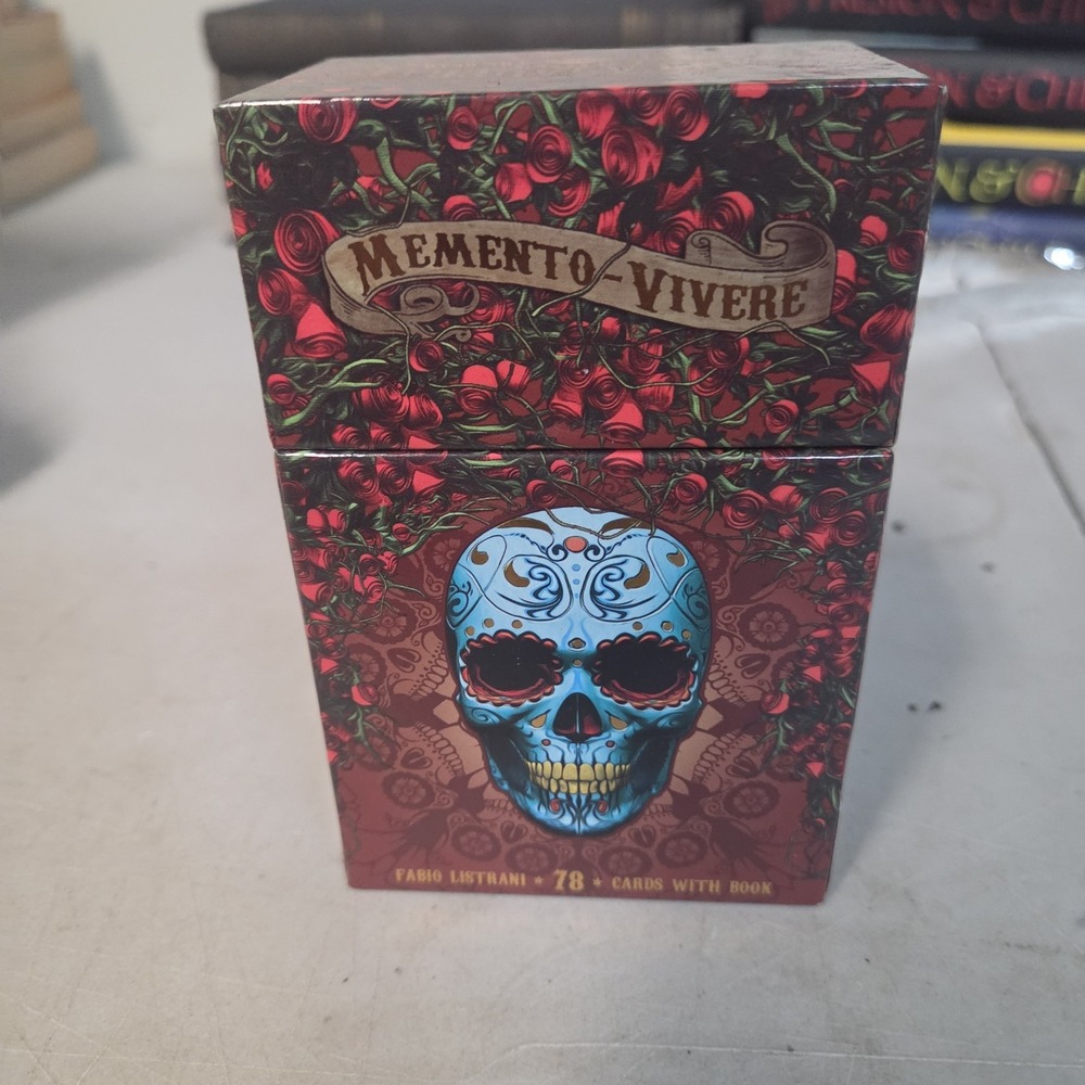 Santa Muerte Tarot Deck Fabio Listrani 78 Cards Book Wiccan Pagan Metaphysical